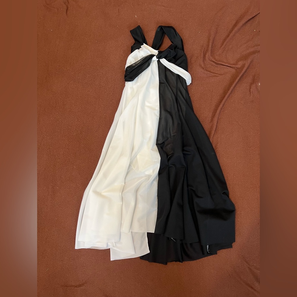 Costume Gallery black and white lyrical dance costume child medium